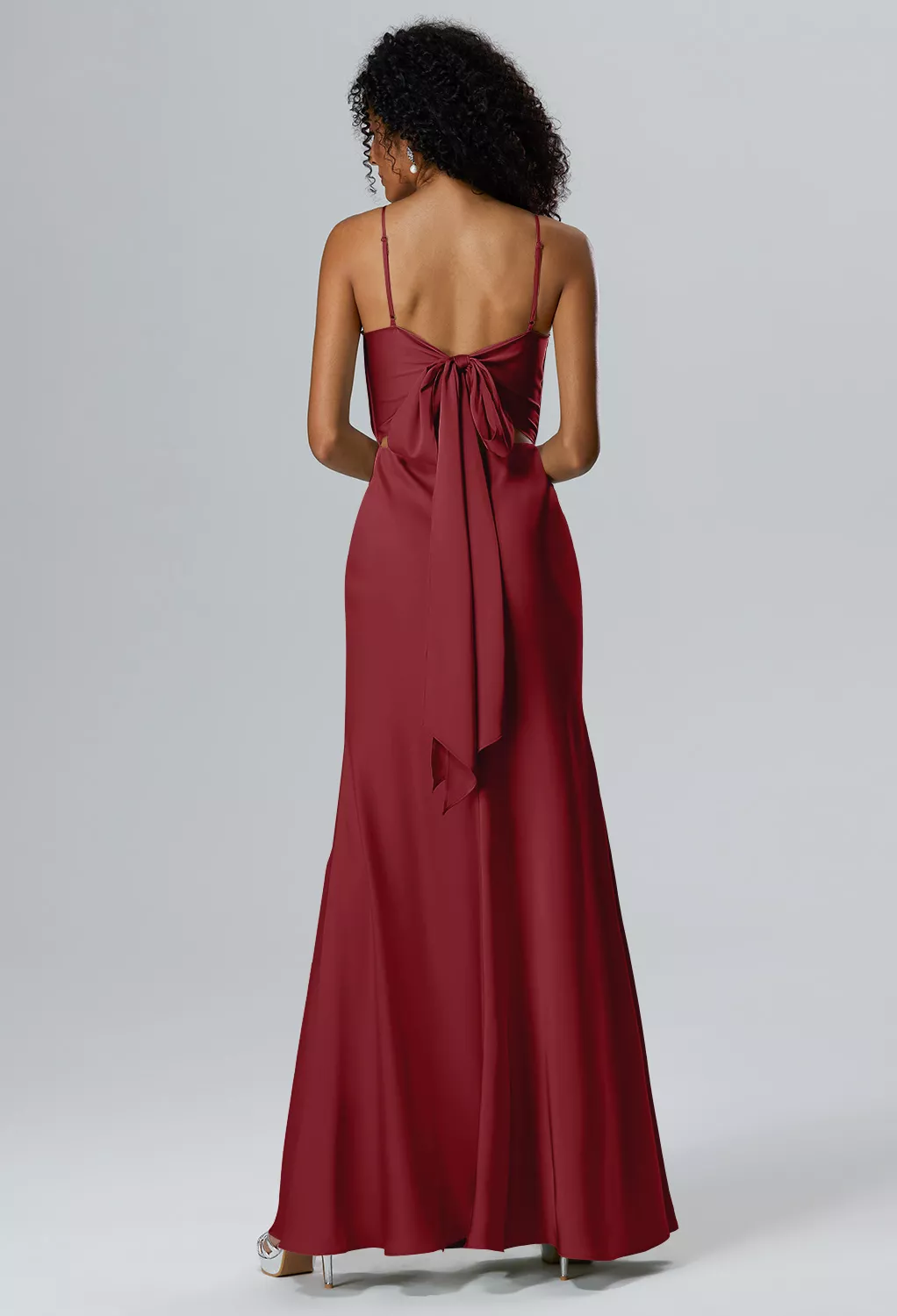 AW Wilda Burgundy  Spring Wedding Guest Dresses